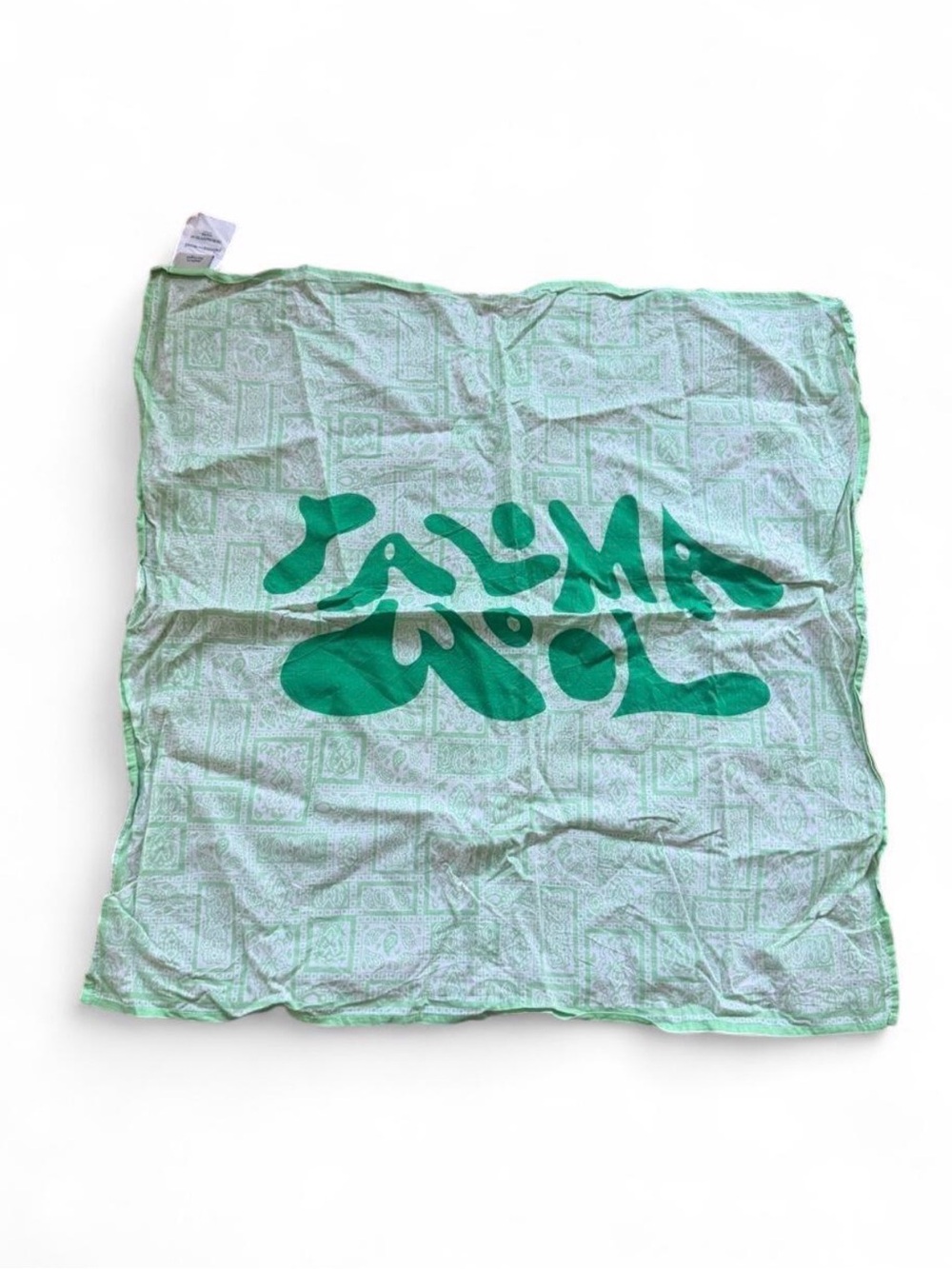 green novelty Paloma Wool bandana